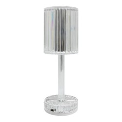 Pakraunamas stalinis šviestuvas SIMPLE CLEAR 1W CCT Juoda USB-C