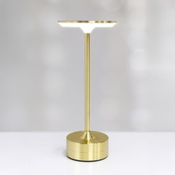 Pakraunamas stalinis šviestuvas TAVOLO GOLD 2.5W CCT USB-C pritemdomas
