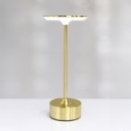 Pakraunamas stalinis šviestuvas TAVOLO GOLD 2.5W CCT USB-C pritemdomas