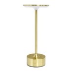 Pakraunamas stalinis šviestuvas TAVOLO GOLD 2.5W CCT USB-C pritemdomas