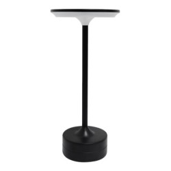 Pakraunamas stalinis šviestuvas TAVOLO JUODA 2.5W CCT USB-C pritemdomas