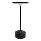 Pakraunamas stalinis šviestuvas TAVOLO JUODA 2.5W CCT USB-C pritemdomas