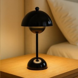 Pakraunamas stalinis šviestuvas COSTA JUODA 3W CCT USB-C pritemdomas