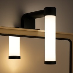 Sieninis šviestuvas APA MINI Juoda 4W LED 3000K