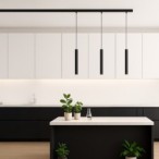 SLIM5 Magnetinės sistemos LED šviestuvas pendant tube 5mm 5W 4000K