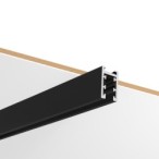 SLIM5 Magnetinės sistemos paviršinio monatvimo bėgelis 5mm 150cm