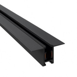 SLIM5 Magnetinės sistemos priglaistomas bėgelis 5mm 150cm