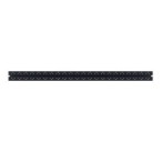 SLIM5 Magnetinės sistemos priglaistomas bėgelis 5mm 150cm