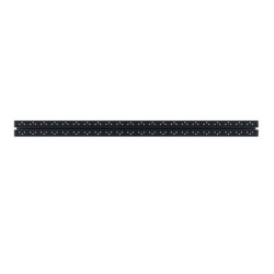 SLIM5 Magnetinės sistemos priglaistomas bėgelis 5mm 200cm
