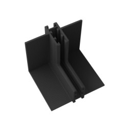 SLIM5 Magnetinės sistemos priglaistomo bėgelio vidinė kampinė jungtis 5mm