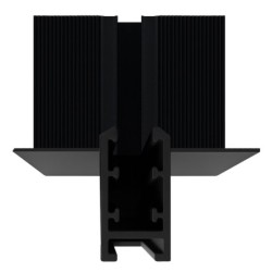 SLIM5 Magnetinės sistemos priglaistomo bėgelio vidinė kampinė jungtis 5mm
