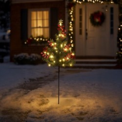 Dekoracija eglutė mini Žalia 1W LED