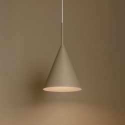 Pakabinamas šviestuvas CAPITAL TAUPE Ø17cm 1xGX53
