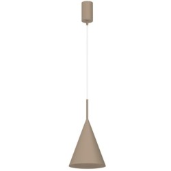 Pakabinamas šviestuvas CAPITAL TAUPE Ø17cm 1xGX53