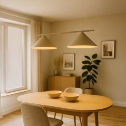 Pakabinamas šviestuvas CAPITAL TAUPE 2xGX53