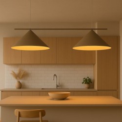 Pakabinamas šviestuvas CAPITAL TAUPE 2xGX53