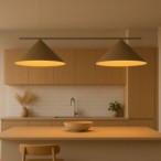 Pakabinamas šviestuvas CAPITAL TAUPE 2xGX53