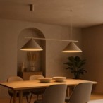 Pakabinamas šviestuvas CAPITAL TAUPE 2xGX53