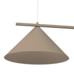 Pakabinamas šviestuvas CAPITAL TAUPE 2xGX53