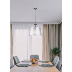 PRIMA Pakabinamas šviestuvas Chromo 1X60 E27 Sidabro