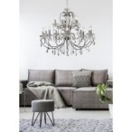 AURORA Pakabinamas šviestuvas 10 5 *E14 Chromo