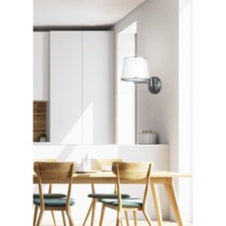 IBIS Sieninis šviestuvas 1xE14 Satino