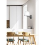 IBIS Sieninis šviestuvas 1xE14 Satino