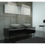 FORTE LED 2 Sieninis šviestuvas 5W LED Apvalus tube Satino