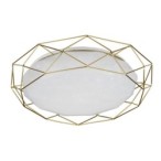 SVEN Lubinis šviestuvas 43 24W LED 3000K Aukso