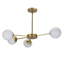 MATI Pakabinamas šviestuvas BRASS 4xG9 Balta