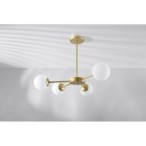 MATI Pakabinamas šviestuvas BRASS 4xG9 Balta