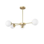 MATI Pakabinamas šviestuvas BRASS 4xG9 Balta
