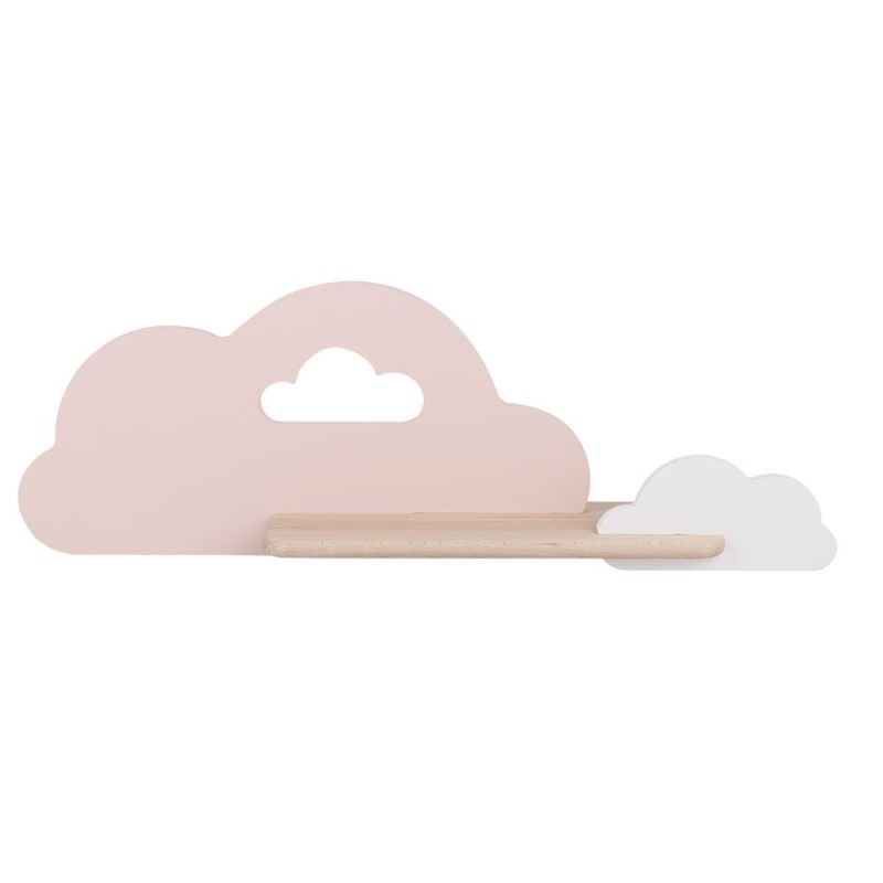 CLOUD Sieninis šviestuvas 5W LED IQ KIDS PINK+Balta