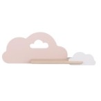 CLOUD Sieninis šviestuvas 5W LED IQ KIDS PINK+Balta