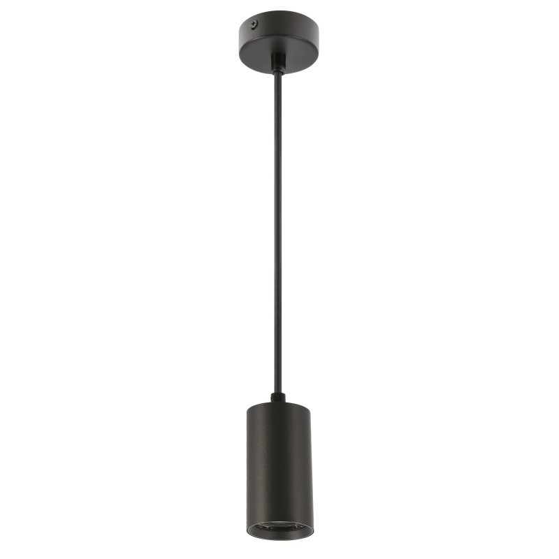 TUBO Pakabinamas šviestuvas Juoda 1X25W GU10 10CM Juoda