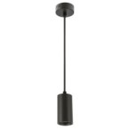 TUBO Pakabinamas šviestuvas Juoda 1X25W GU10 10CM Juoda