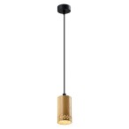 TUBO Pakabinamas šviestuvas Juoda 1X25W GU10 10CM Medžo