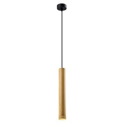 TUBO Pakabinamas šviestuvas Juoda 1X25W GU10 40CM Medžo