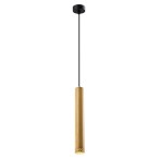 TUBO Pakabinamas šviestuvas Juoda 1X25W GU10 40CM Medžo