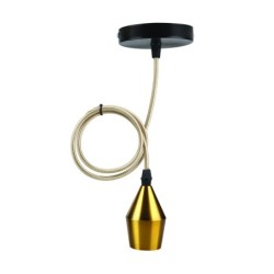 Pakabinamas šviestuvas RL-LPP060B 1xE27 Aukso