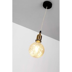 Pakabinamas šviestuvas RL-LPP060A 1xE27 Juoda /Platinos