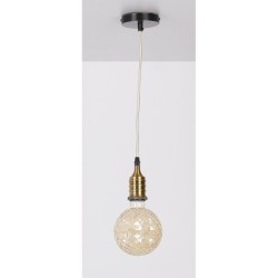 Pakabinamas šviestuvas RL-LPP060A 1xE27 Juoda /Platinos