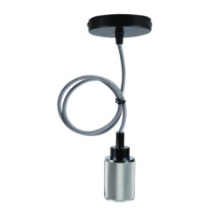Pakabinamas šviestuvas RL-LPP060BX 1xE27 Juoda /Platinos