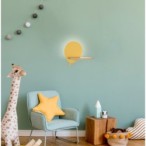 BALOON Sieninis šviestuvas 4W LED 4000K IQ KIDS Aukso