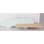 CAR Sieninis šviestuvas 5W LED 4000K WL IQ KIDS su laidu. su jungikliu + kištuku MINT