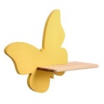 BUTTERFLY Sieninis šviestuvas 5W LED 4000K IQ KIDS Aukso