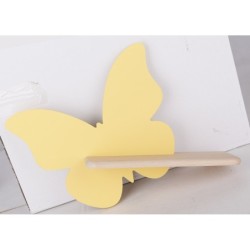 BUTTERFLY Sieninis šviestuvas 5W LED 4000K IQ KIDS Aukso