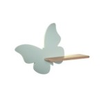 BUTTERFLY Sieninis šviestuvas 5W LED 4000K IQ KIDS MINT