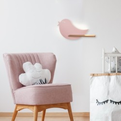 B+D Sieninis šviestuvas 5W LED 4000K IQ KIDS PINK