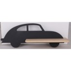 CAR Sieninis šviestuvas 5W LED 4000K WP IQ KIDS Juoda